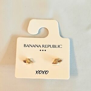(0029) Banana Republic Gold Earrings